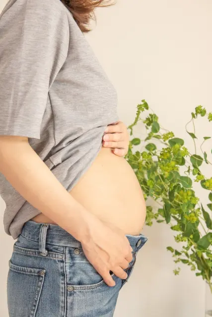 わかりづらいお腹の張りについて