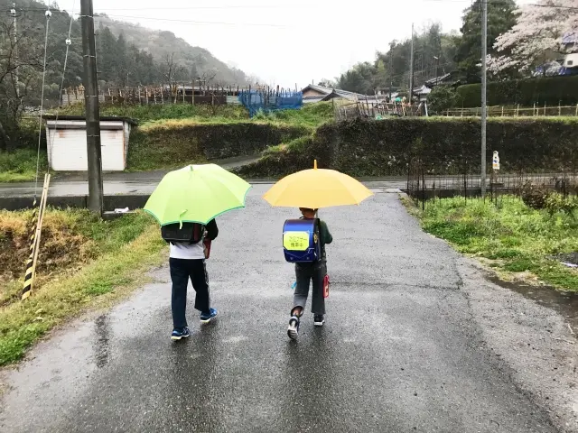 雨の日